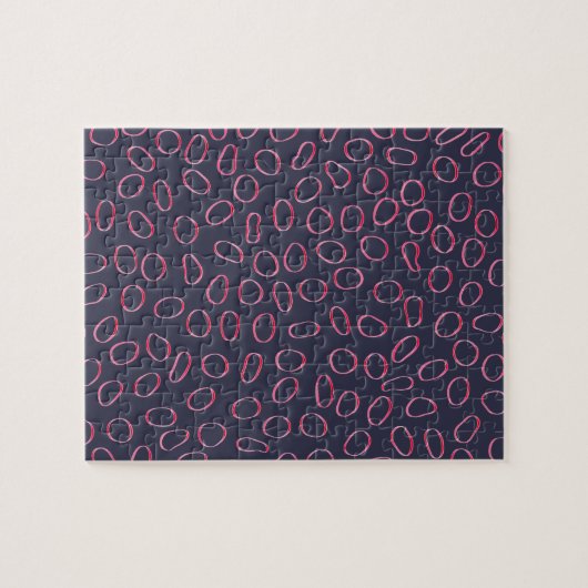 Unieke uitdagende Abstracte patroonpatronen bevest Legpuzzel (Horizontaal)