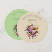 Unieke uitnodiging tot burst van LH (Voorkant / Achterkant)