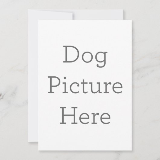 Enkele uitnodiging, Maat: 12,7  x 17,8 cm, Papier: Signature Mat, Enveloppen: Wit (Voorkant)