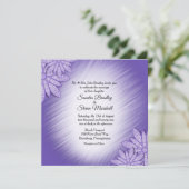 Unieke uitnodiging tot het indienen van een huweli (Staand voorkant)