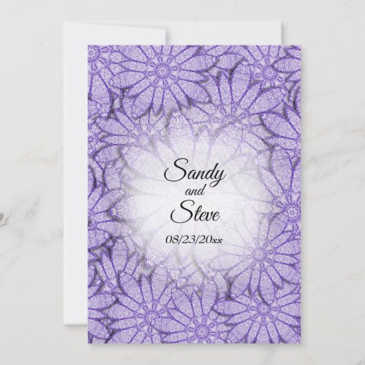 Unieke uitnodiging tot het indienen van een huweli (Achterkant)