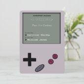 Unieke uitnodiging voor het uitzenden van een  Ret (Staand voorkant)