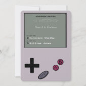 Unieke uitnodiging voor het uitzenden van een Ret (Voorkant)