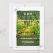 Unieke uitnodiging voor het uitzenden van een Suns (Voorkant)