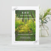 Unieke uitnodiging voor het uitzenden van een Suns (Staand voorkant)