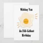 Unieke uitnodiging voor verjaardagsfeestje (Voorkant / Achterkant)