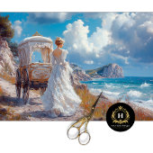 Unieke uitvaartwagen decoupage tissuepapier