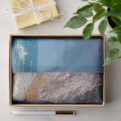 Unieke uitvaartwagen decoupage tissuepapier (Geschenk)