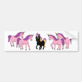 Unieke Unicorn Bumpersticker