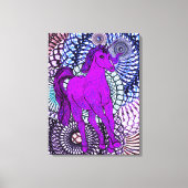 Unieke Unicorn Canvas Afdruk (Voorkant)