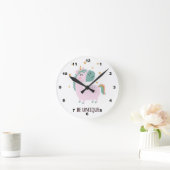 Unieke "Unicorn Kind Room Wall Clock" Ronde Klok (Huis)