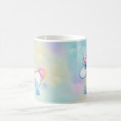 Unieke Unicorn Pastel Cloud Koffiemok (Center)