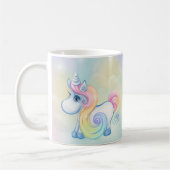 Unieke Unicorn Pastel Cloud Koffiemok (Links)