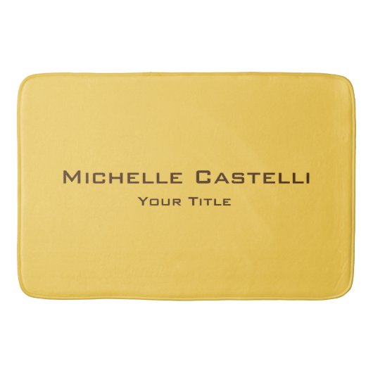 Unieke, unieke klassieke, eenvoudige plaat badmat (Voorkant)