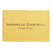 Unieke, unieke klassieke, eenvoudige plaat kussensloop (Achterkant)