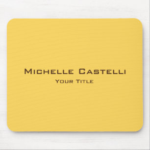 Unieke, unieke klassieke, eenvoudige plaat muismat