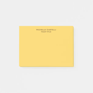 Unieke, unieke klassieke, eenvoudige plaat post-it® notes