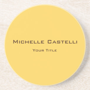 Unieke, unieke klassieke, eenvoudige plaat zandsteen onderzetter