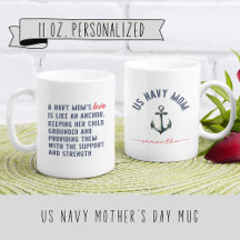 Unieke US Navy Mom Custom