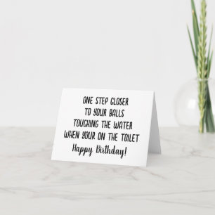 Unieke Vader Snarky Humor Verjaardagskaart Kaart