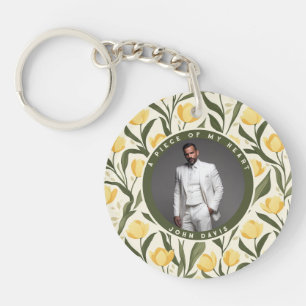 Unieke Vaderdag Cadeau-ideeën Tulp Bloem Sleutelhanger
