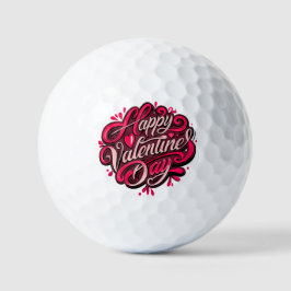 Unieke Valentijnsdag cadeau voor golfliefhebbers Golfballen