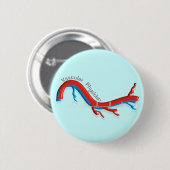 Unieke Vasculaire artsencadeaus Ronde Button 5,7 Cm (Voorkant /achterkant)