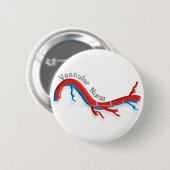 Unieke Vasculaire zurencadeautjes Ronde Button 5,7 Cm (Voorkant /achterkant)