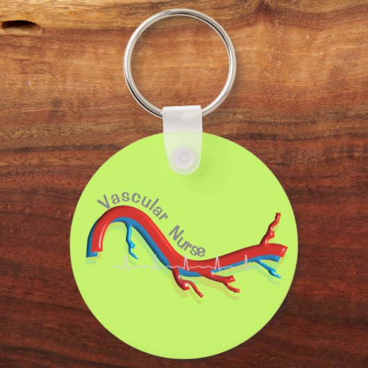 Unieke Vasculaire zurencadeautjes Sleutelhanger (Voorkant)