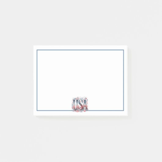 Unieke Verenigde Staten Post-it® Notes (Voorkant)