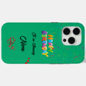 Unieke verjaardag iPhone 15 Pro Max Hoesje (Achterkant (horizontaal))