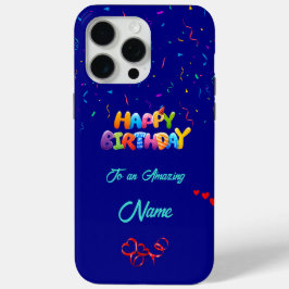 Unieke verjaardag iPhone 15 Pro Max Hoesje