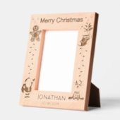 Unieke Verjaardag Kerstcadeaus Custom Name Gegraveerde Lijstjes (Links)