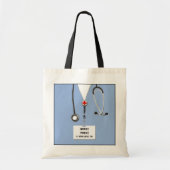 Unieke verpleegster tote bag (Voorkant)
