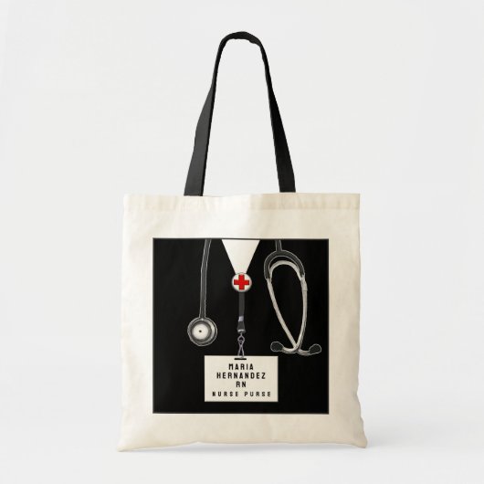 Unieke verpleegster tote tas (Voorkant)