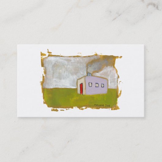 Unieke, verse, moderne volkskunst in de fabriek visitekaartje (Voorkant)