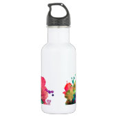 Unieke, vette, kleurrijke Spletters van de Verf va Waterfles (Achterkant)