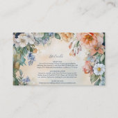 Unieke Victoriaans Royal Elegance bruiloft Informatiekaartje (Voorkant)