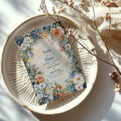 Unieke Victoriaanse Koninklijke Elegante Bruiloft Save The Date