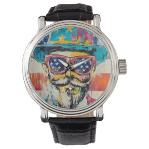 Unieke vierde juli horloge
