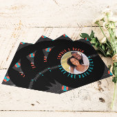 UNIEKE VINYL FOTO QR CODE OPSLAAN VAN DE DATUM SAVE THE DATE