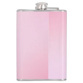 Unieke vinyl verpakte heupfles - voeg uw Logo toe (Achterkant)