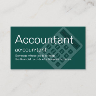 Unieke Visitekaarten voor Accountants Visitekaartje