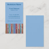 unieke visitekaartje voor boekwinkel (Voorkant / Achterkant)