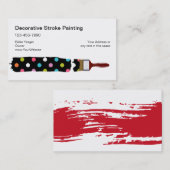 Unieke Visitekaartjes schilderen (Voorkant / Achterkant)