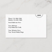 Unieke Visitekaartjes voor computertechnologie (Achterkant)