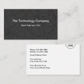 Unieke Visitekaartjes voor computertechnologie (Voorkant / Achterkant)