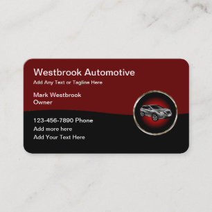 Unieke Visitekaartjes voor de auto-industrie