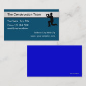 Unieke Visitekaartjes voor de bouw (Voorkant / Achterkant)