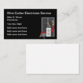 Unieke Visitekaartjes voor elektriciens (Voorkant / Achterkant)